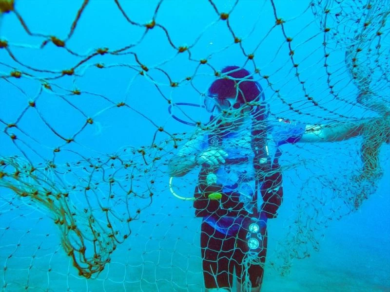 Dalış tutkunları Doğu Akdeniz