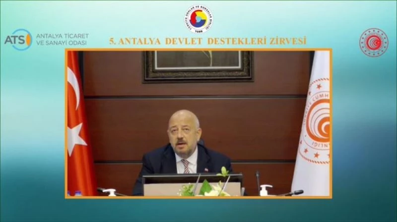 Ticaret Bakan Yardımcısı Rıza Tuna Turagay, 5. Antalya Devlet Destekleri Zirvesi