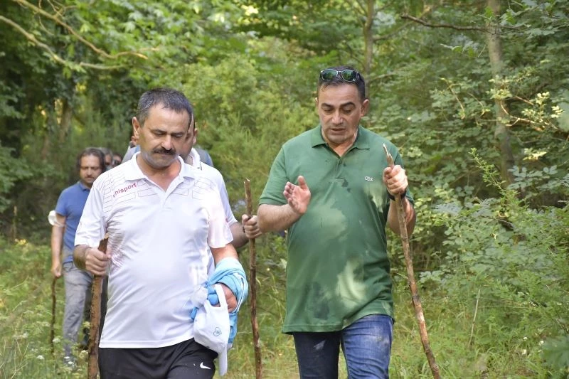 Vali Aktaş, Nilüfer Gölü ve Abdiağa trekking alanında

