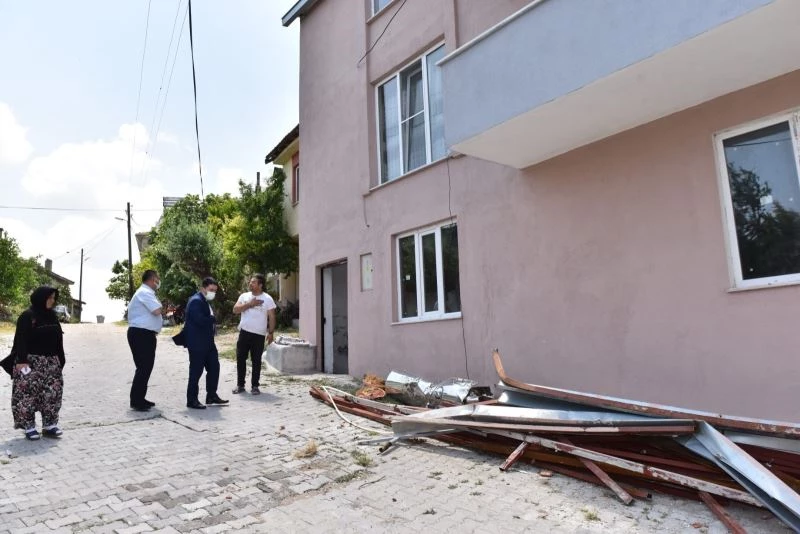 Başkan Avcı’dan Kabaklı’ya geçmiş olsun ziyareti
