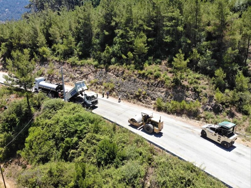 Marmaris Bayır’da Yol çalışmaları tamamlandı
