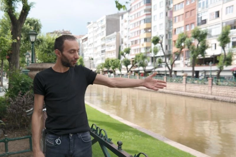 Porsuk suyu yağmurla sarardı
