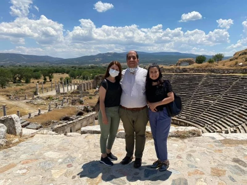 Görme engelliler Afrodisyas’ı gönül gözü ile görmek istiyor
