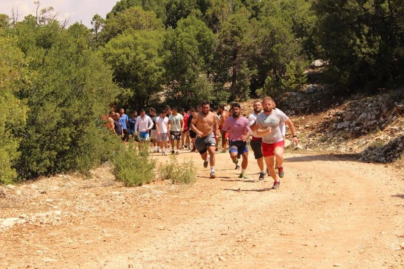 Antalyalı pehlivanların zorlu Kırkpınar mesaisi
