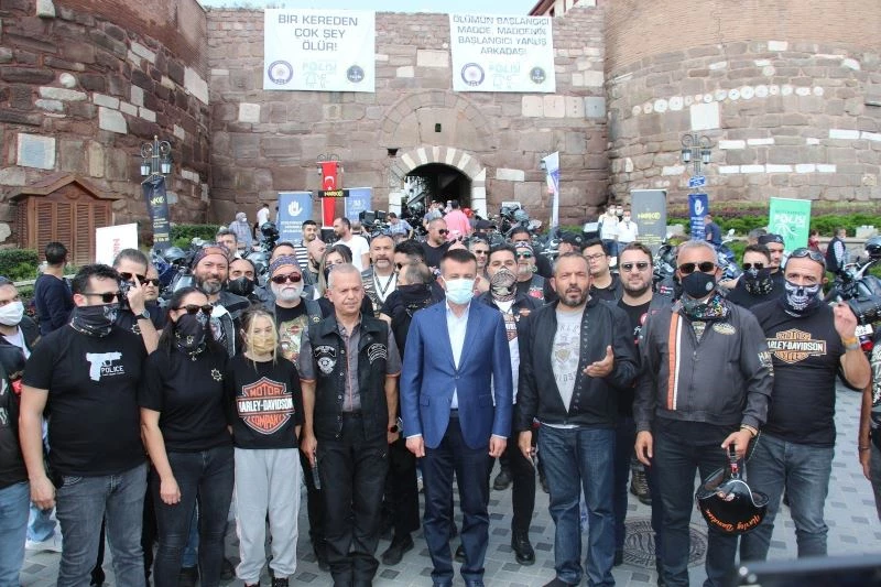 Narkotik ve Motorize ekiplerden uyuşturucu bağımlılığına karşı 