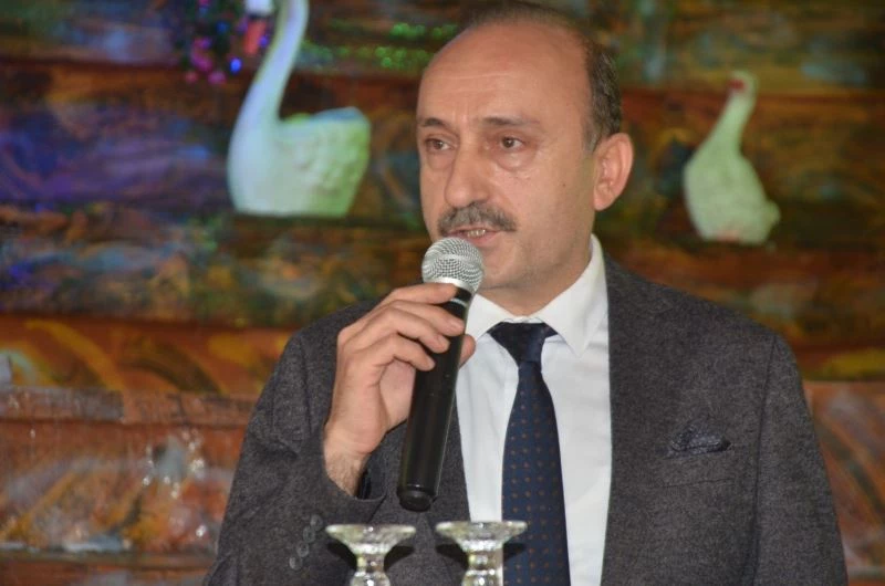 Öz Sağlık - İş Sendikası Genel Başkanı Devlet Sert, üyelerle yemekte buluştu
