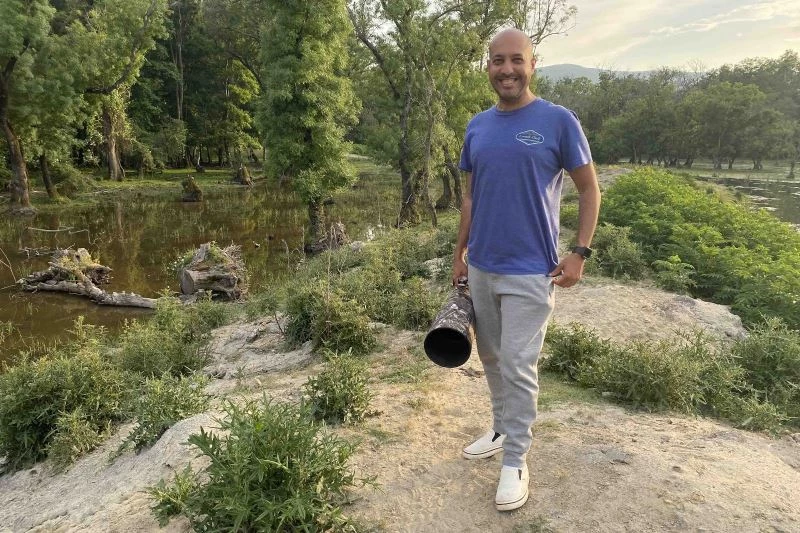 Kuveytli yaban hayatı fotoğrafçısı, Karacabey’in doğasına hayran kaldı
