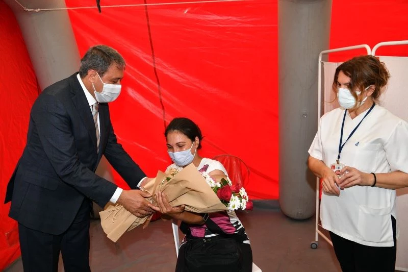 Balıkesir’de 1 milyonuncu aşı yapıldı
