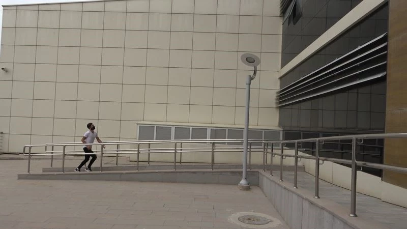 Sınava son anda yetiştiler
