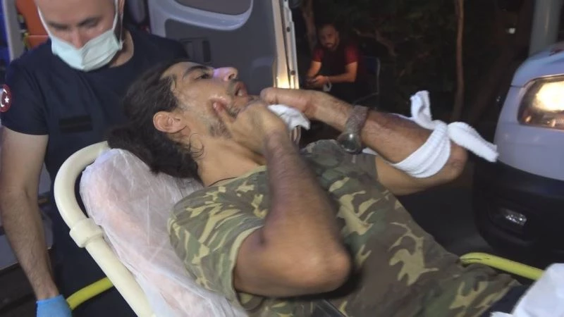 Denizi kirletme tartışması hastanede bitti
