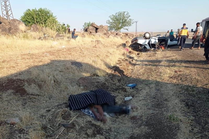 Siverek’te trafik kazası: 1 ölü, 3 yaralı
