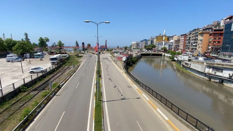 Zonguldak’ta son kısıtlamada sokaklarda sessizlik hakim
