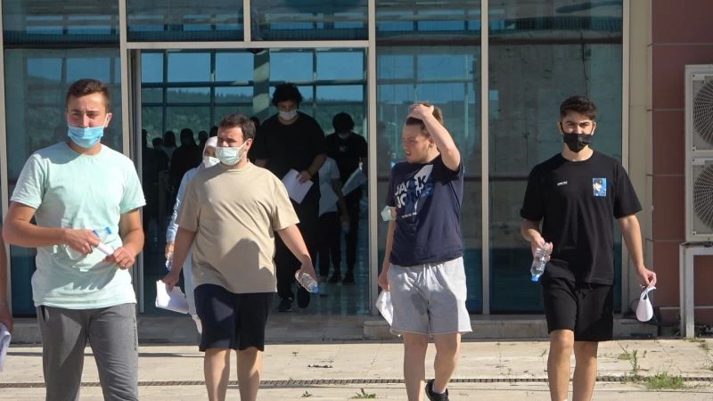 Kırklareli’de YKS ikinci oturum heyecanı
