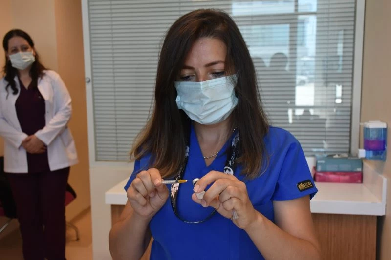 “Keşke babama da aşı yapabilseydim”
