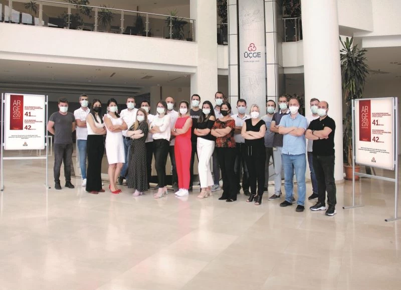 ÜÇGE Türkiye genelinde en çok patent ve tasarım tescili alan ilk 50 firma arasında
