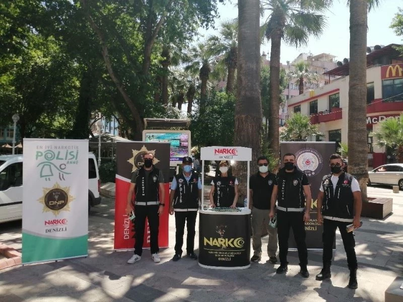 Uyuşturucu ile mücadelede 740 vatandaş bilgilendirildi
