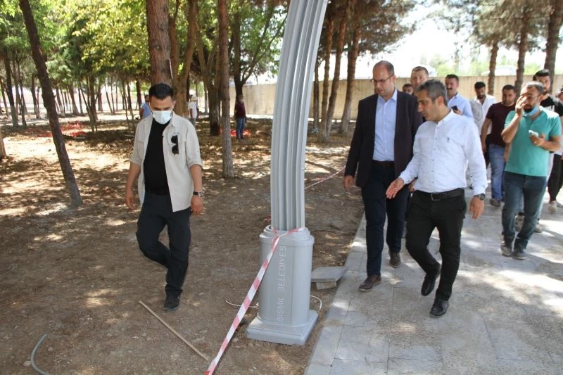Başkan Türkmen “Millet Bahçesi ile Bismil önemli bir esere kavuşacak“
