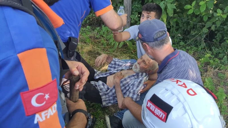 Alzheimer hastası yaşlı adam sağ salim bulundu
