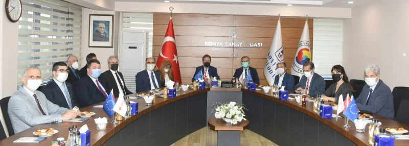 AB Büyükelçisinden KSO’ya ziyaret
