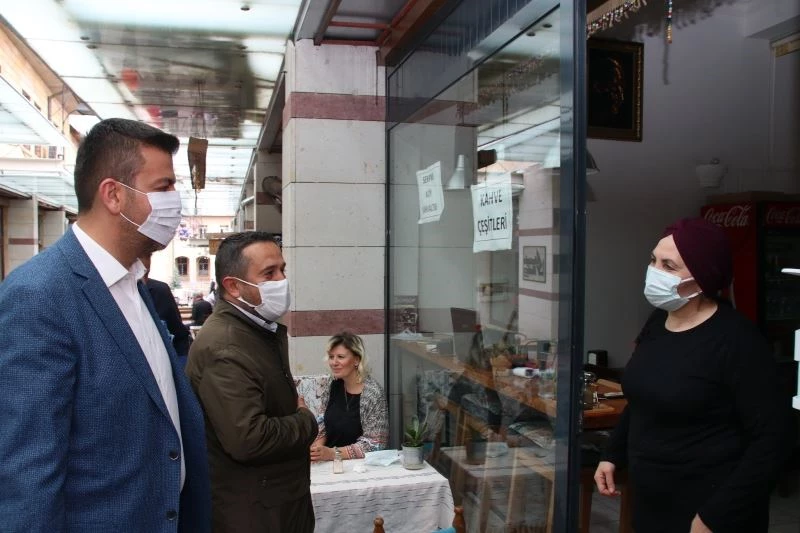 Ürgüp Belediye Başkanı Aktürk, esnaf ziyaretlerinde bulundu
