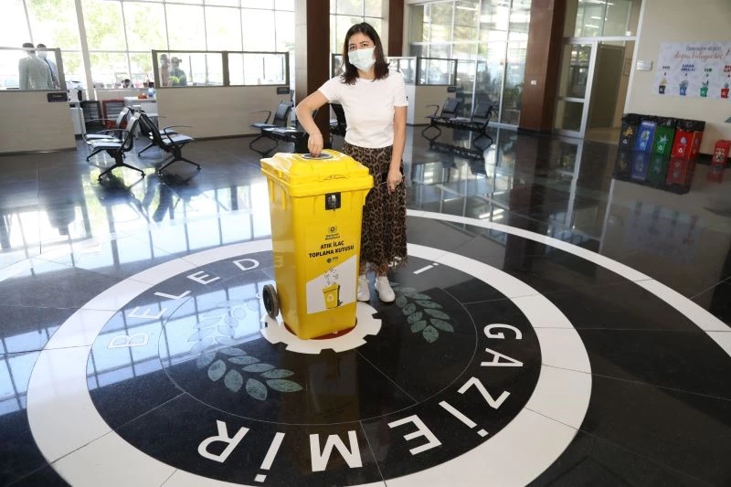 Gaziemir’de atık ilaçlar çöpe gitmeyecek
