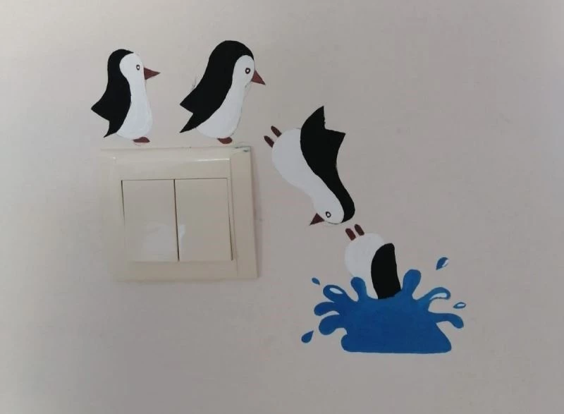 Kahramanmaraş’ta ressamlar okul duvarlarını süslüyor
