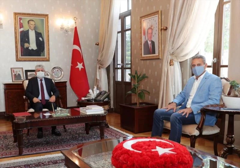 Hatay Valisi Doğan, BM Suriye Krizi Bölgesel İnsani Yardım Koordinatörü Hadi