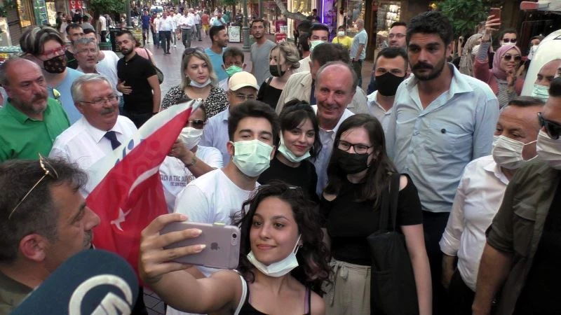 Muharrem İnce Nazilli’de rozet taktı
