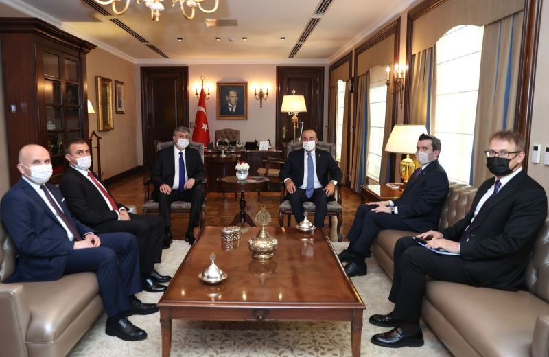 Dışişleri Bakan Çavuşoğlu, Bulgaristan Hak ve Özgürlükler ​​Hareketi’nin Genel Başkanı Karadayı’yı ağırladı

