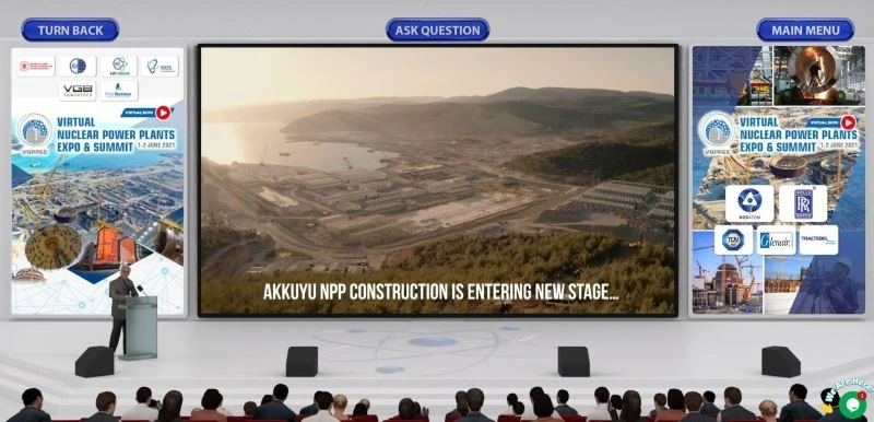 Rosatom, 8. Uluslararası Nükleer Santraller Zirvesine katıldı
