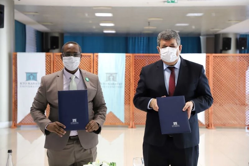 KTO Karatay üniversitesi ile Somali Hormuud Üniversitesi arasında iş birliği protokolü
