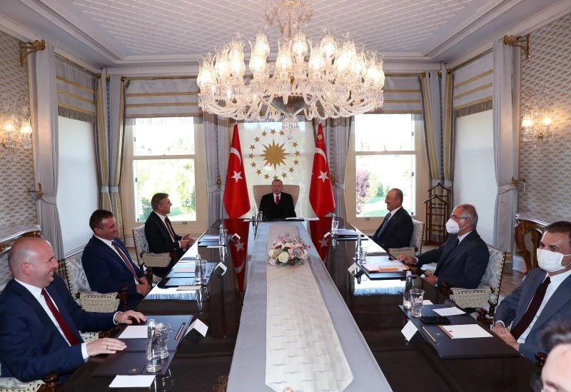 Cumhurbaşkanı Erdoğan, Bulgaristan Hak ve Özgürlükler Hareketi liderini kabul etti
