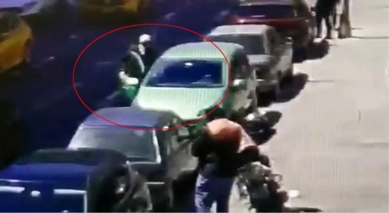 (ÖZEL) Şişli’de sürücünün bir anlık ihmali pahalıya patladı
