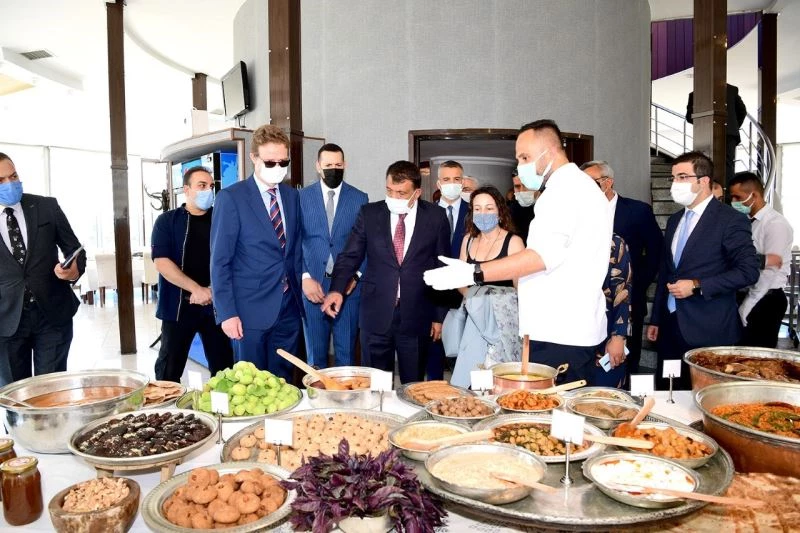 AB heyetine Malatya mutfağı tanıtıldı

