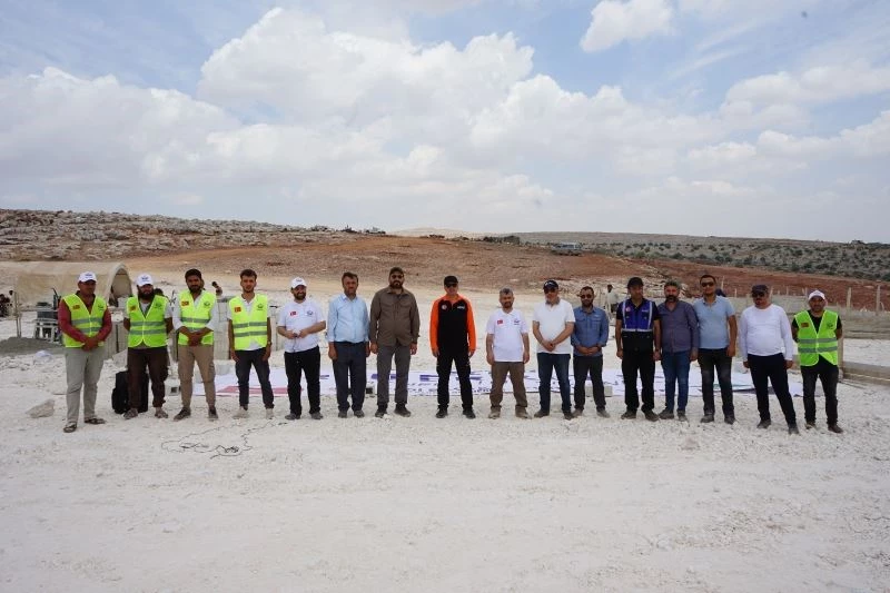 Yedi Başak’tan İdlib’e 500 briket ev
