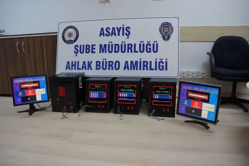 Kumar makinesi sevkini Aydın polisi önledi

