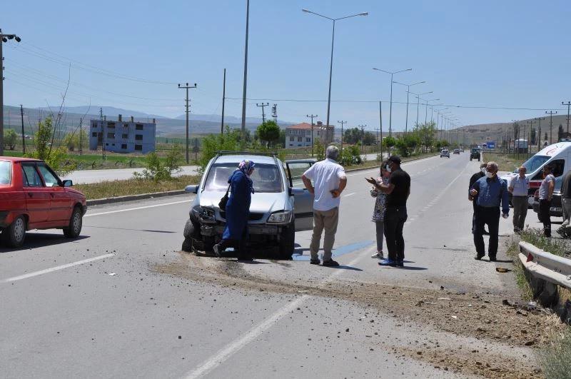 Gemerek’te kaza: 1 yaralı
