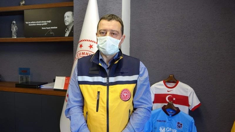 Trabzon’da bir cenazede kişilerin birbirleriyle teması sonucu 33 vaka tespit edildi
