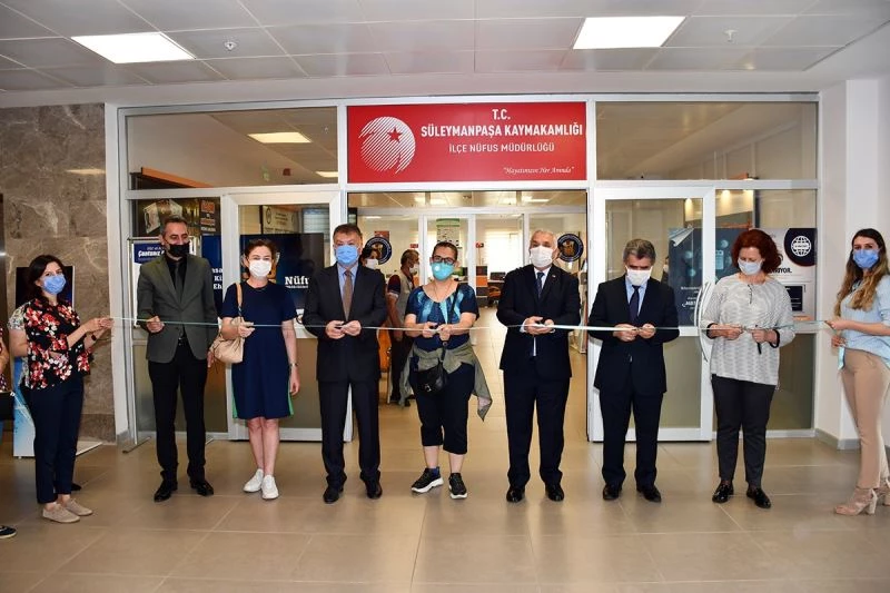 Tekirdağ’daki nüfus müdürlüklerine yeni konsept
