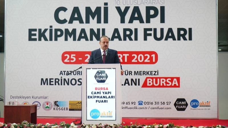 Cami Yapı Ekipmanları Fuarı’na geri sayım başladı
