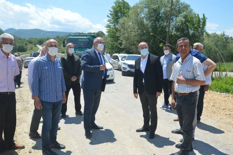 Beş köyün gurup yolu 14 Milyon Liraya maloldu
