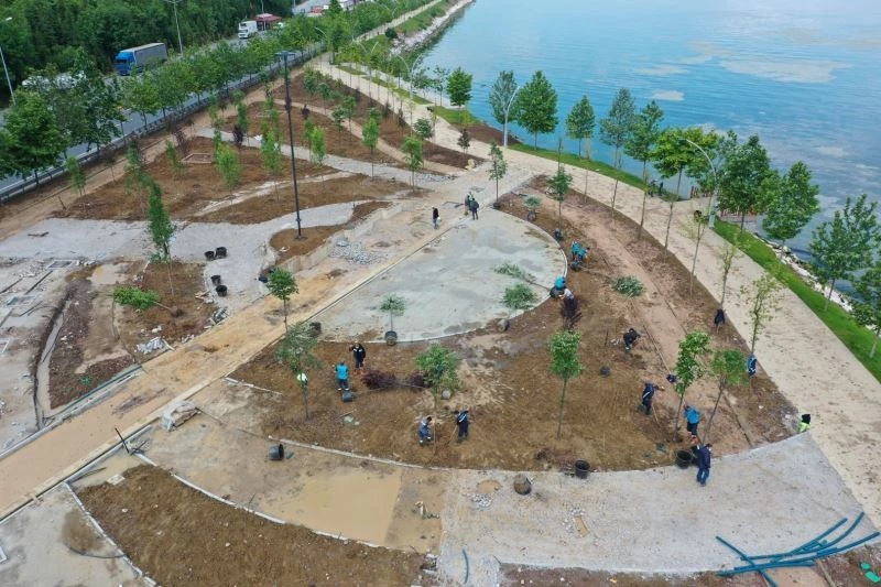 Aktif Park şekillenmeye başladı
