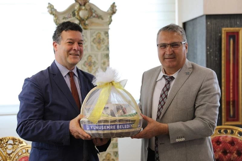 Başkan Çerçi BM Mülteciler Yüksek Komiserliği Türkiye Temsilcisini ağırladı
