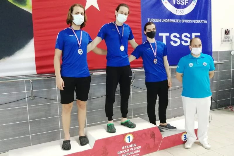 Süleymanpaşalı sporcular sualtına damga vurdu
