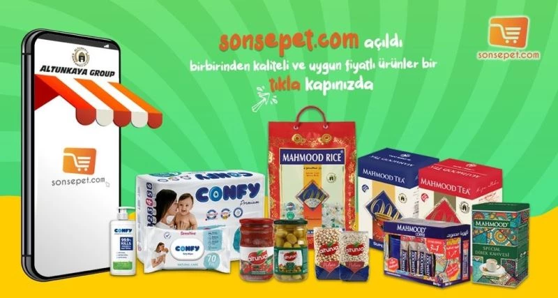 Onlıne alışveriş sitesi “SonSepet” açıldı
