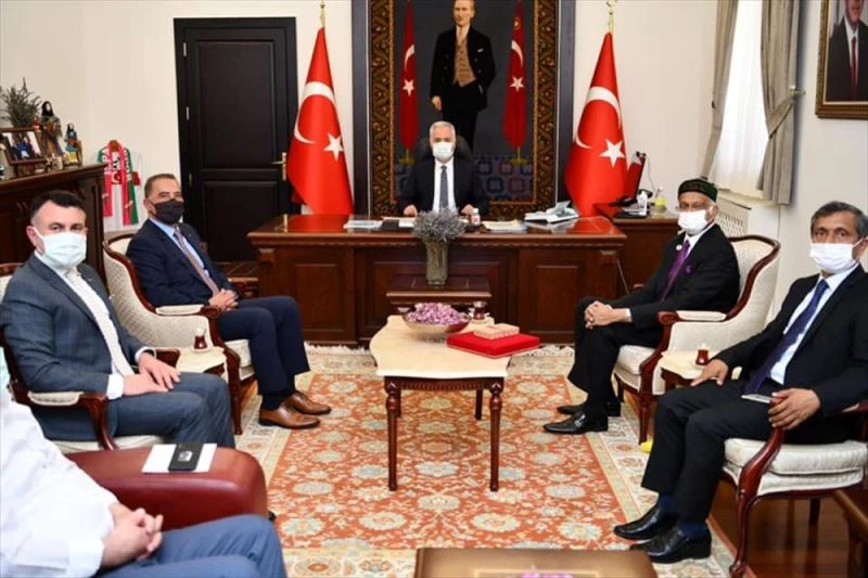 Bangladeş ve Cezayir büyükelçileri, Vali Seymenoğlu