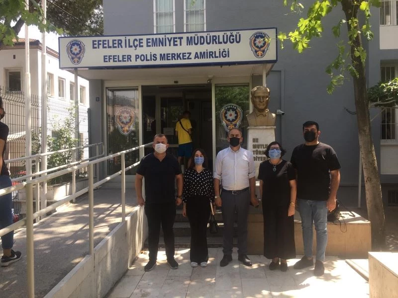 UCİM Derneği çalışmalarını polisleri anlattı
