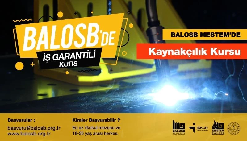 BALOSB’dan iş garantili kurs
