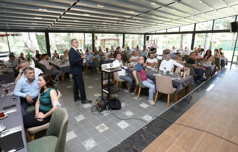 Başkan Arda, Sarnıç’taki iş dünyasıyla buluştu
