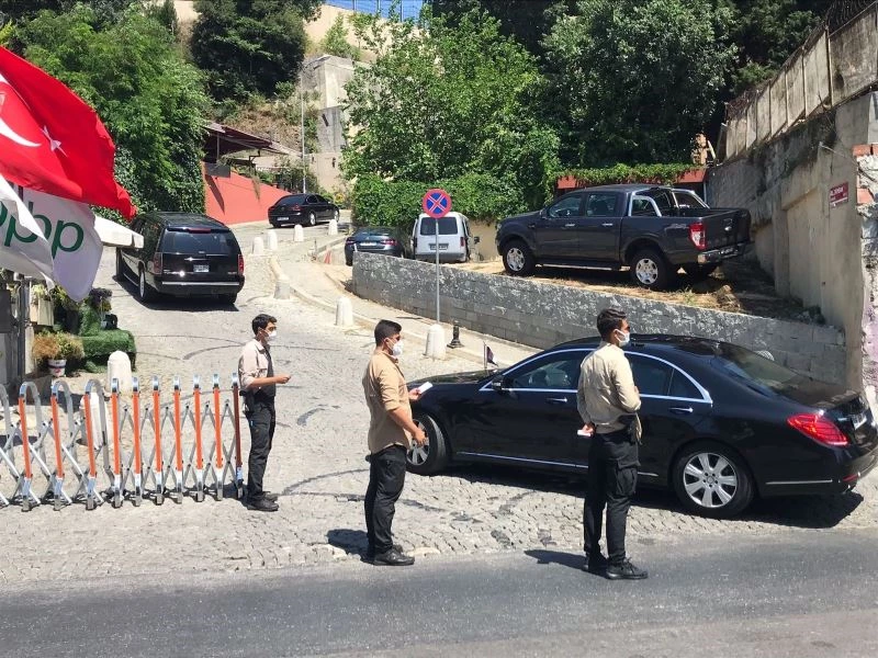 Cumhurbaşkanı Erdoğan, Filistin Devlet Başkanı Mahmud Abbas’ı kabul etti
